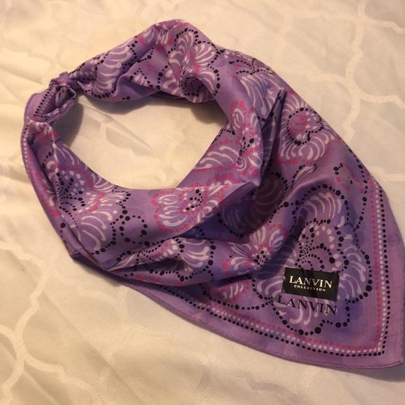 Lanvin collection handkerchief/scarf - Picture 7 of 7